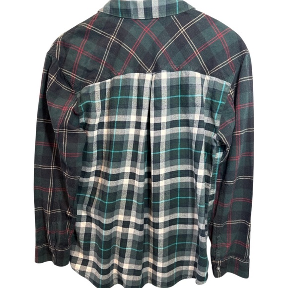 EDDIE BAUER BOYFRIEND FIT FLANNEL SHIRT - WOMEN'S Medium - Picture 2 of 5